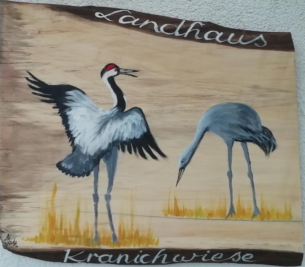 Landhaus Kranichwiese Goehren-Lebbin Exterior photo
